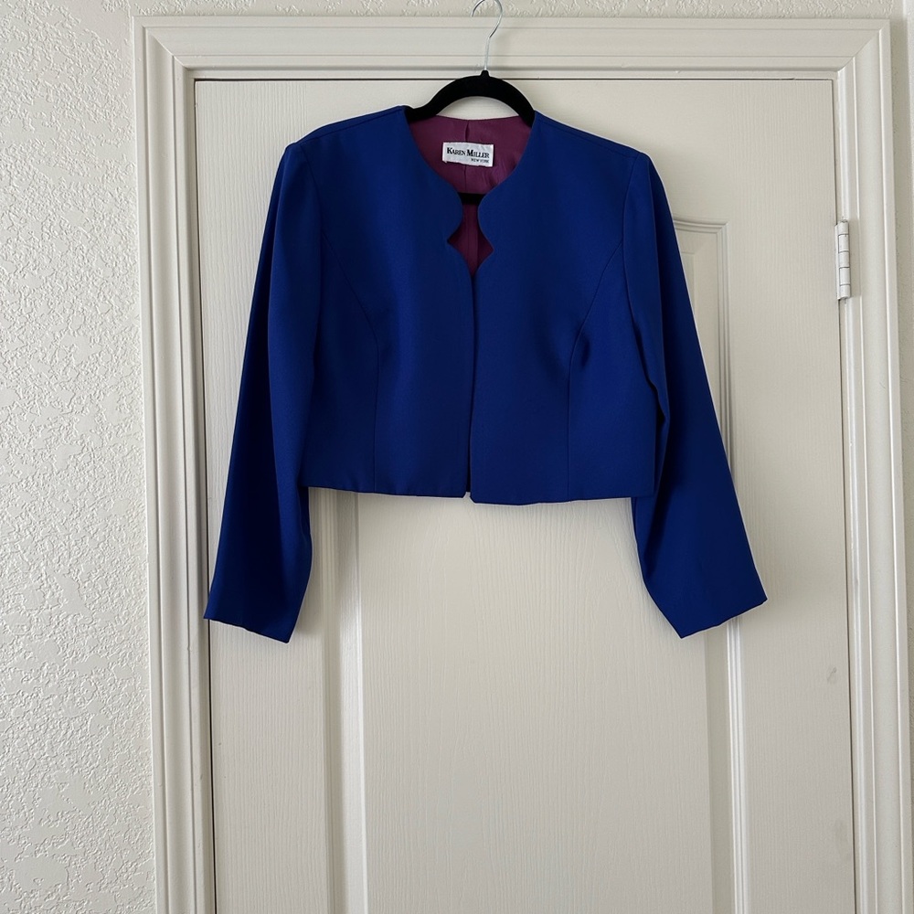 Elegant Blue Blazer by Karen Millen